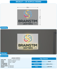 CUSTOM MOCKUP SIGN FOR Jordan Zommick