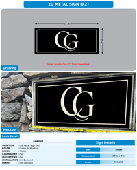 CUSTOM MOCKUP SIGN FOR Gabighe