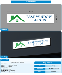 CUSTOM MOCKUP SIGN FOR Courtney Mico-Nelson