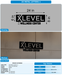 CUSTOM MOCKUP SIGN FOR MIRIAM GUTIERREZ
