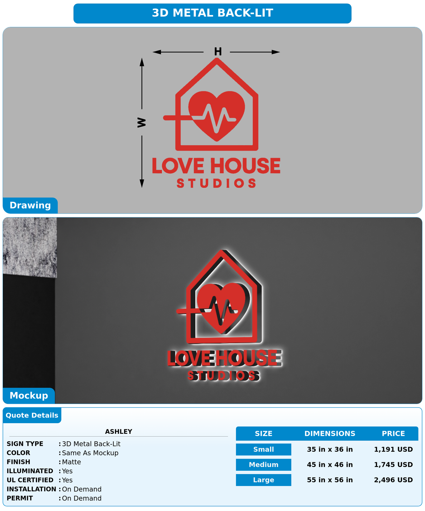 CUSTOM MOCKUP SIGN FOR ashley