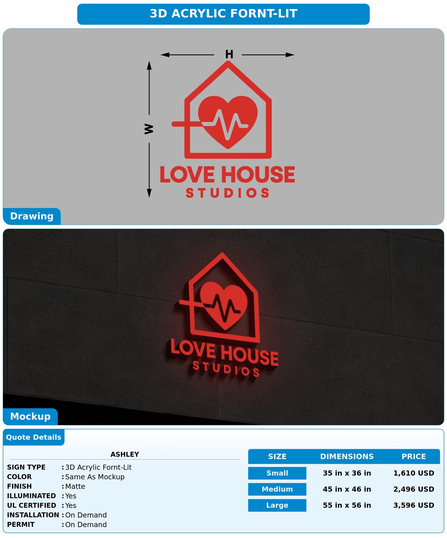 CUSTOM MOCKUP SIGN FOR ashley