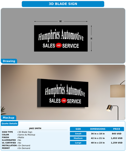 CUSTOM MOCKUP SIGN FOR Jake Smith