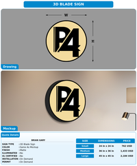 CUSTOM MOCKUP SIGN FOR Brian Gary
