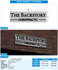 CUSTOM MOCKUP SIGN FOR Holly Paige Vincent
