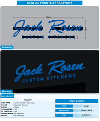 CUSTOM MOCKUP SIGN FOR mallory