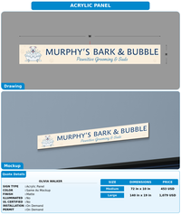 CUSTOM MOCKUP SIGN FOR Olivia Walker