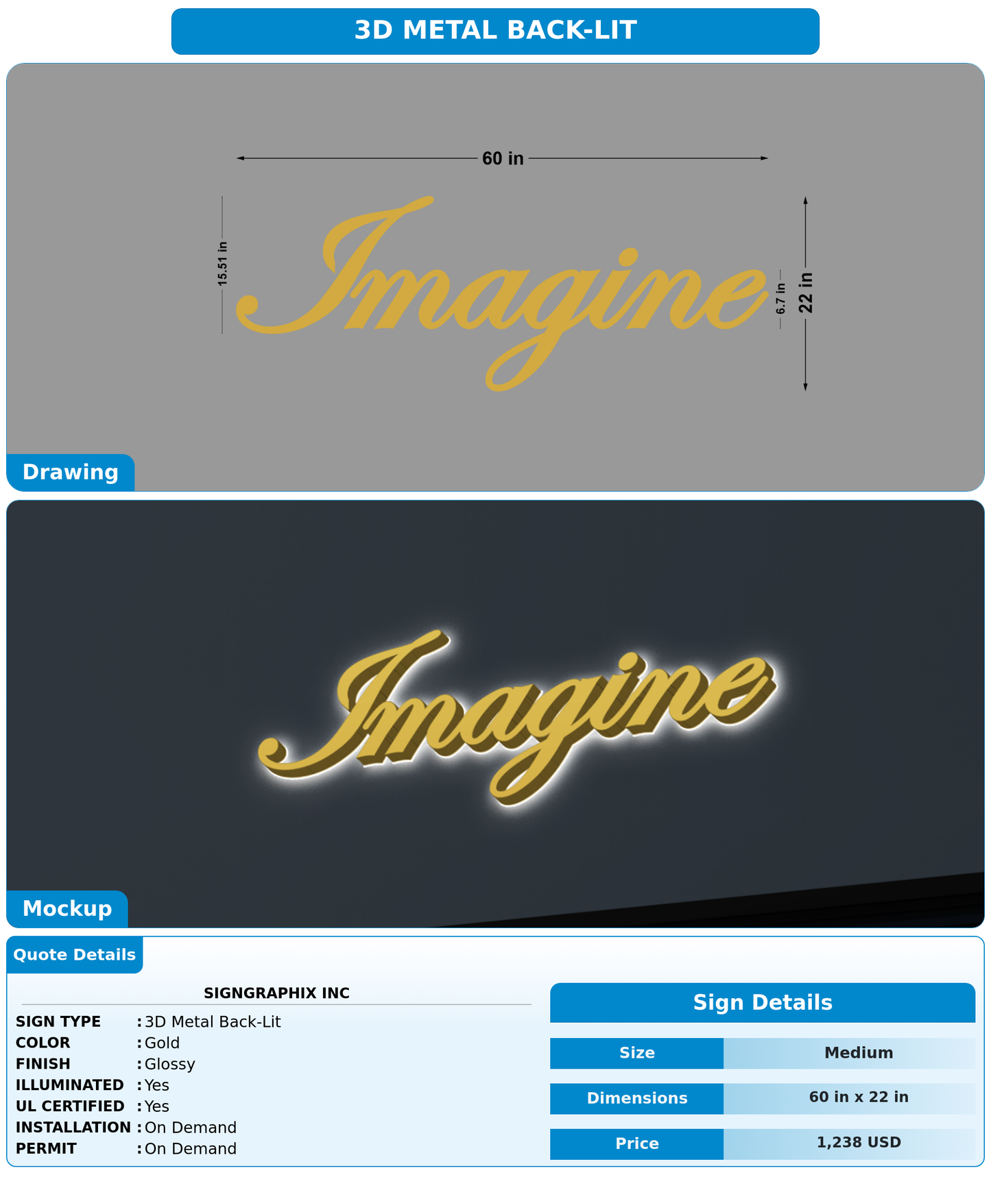 CUSTOM MOCKUP SIGN FOR signgraphix inc