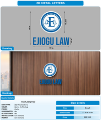 CUSTOM MOCKUP SIGN FOR Charles Ejiogu