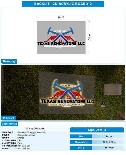 50% Payment link FOR Ulises Umanzor