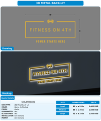 CUSTOM MOCKUP SIGN FOR SHELBY MAJORS