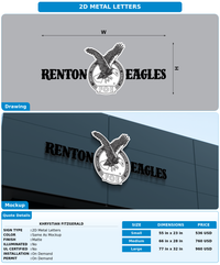 CUSTOM MOCKUP SIGN FOR Khrystian Fitzgerald