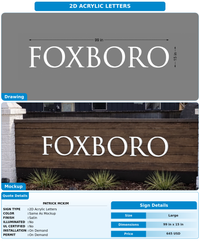 CUSTOM MOCKUP SIGN FOR Patrick McKim
