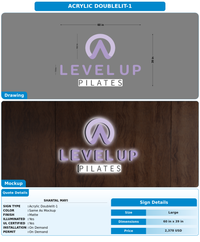 CUSTOM MOCKUP SIGN FOR Shantal mayi