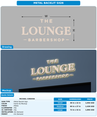 CUSTOM MOCKUP SIGN FOR Michael Cordova