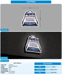 CUSTOM MOCKUP SIGN FOR Chris Panella