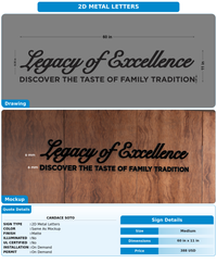 CUSTOM MOCKUP SIGN FOR candace soto