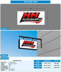CUSTOM MOCKUP SIGN FOR Alejandra Leon