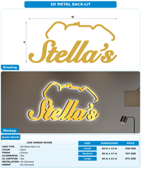 CUSTOM MOCKUP SIGN FOR luke vander woude