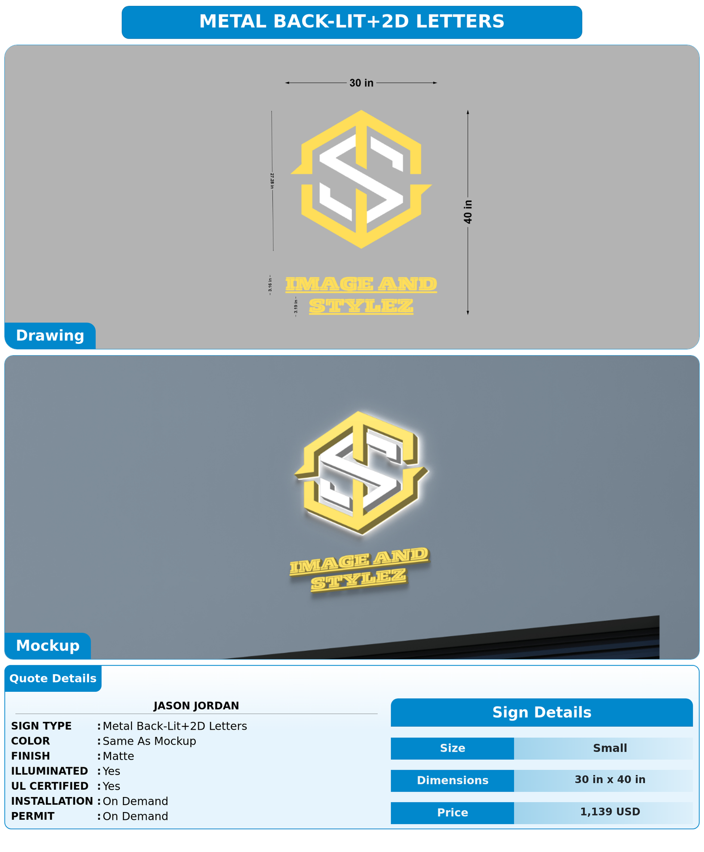 CUSTOM MOCKUP SIGN FOR Jason Jordan