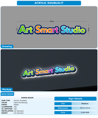CUSTOM MOCKUP SIGN FOR Doron nissim
