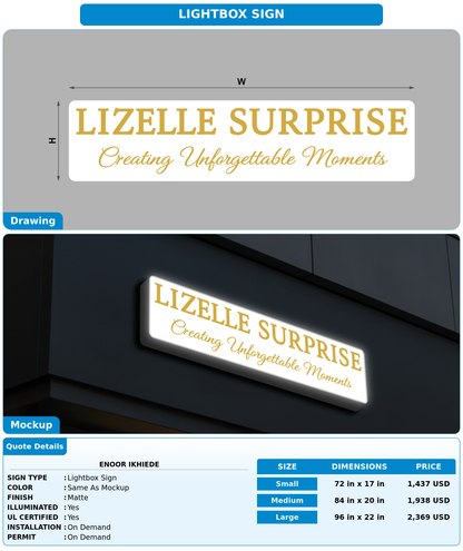 CUSTOM MOCKUP SIGN FOR Enoor Ikhiede