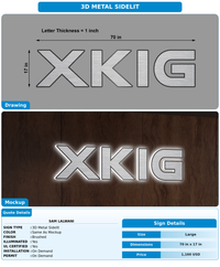 CUSTOM MOCKUP SIGN FOR Sam Lalwani