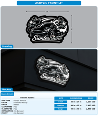 CUSTOM MOCKUP SIGN FOR Sherian Rogers