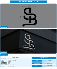 CUSTOM MOCKUP SIGN FOR Erika  Abbett