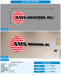 CUSTOM MOCKUP SIGN FOR Michael T Erffmeyer