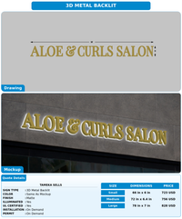 CUSTOM MOCKUP SIGN FOR Tameka Sells
