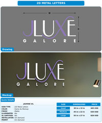 CUSTOM MOCKUP SIGN FOR Jasmine vil
