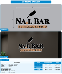 CUSTOM MOCKUP SIGN FOR rita hawil