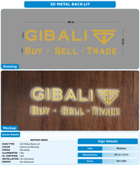 CUSTOM MOCKUP SIGN FOR Nathan Abadi
