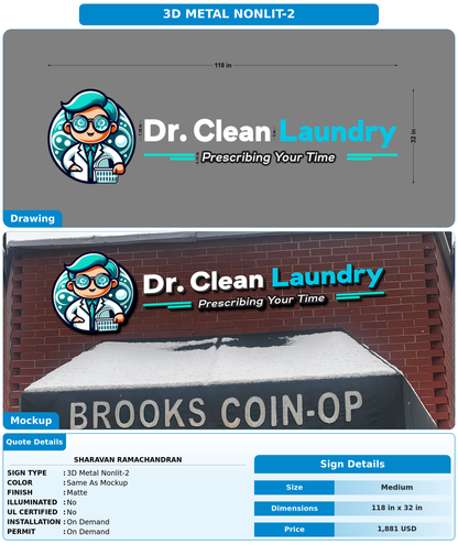 CUSTOM MOCKUP SIGN FOR Sharavan Ramachandran