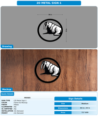 CUSTOM MOCKUP SIGN FOR Moises