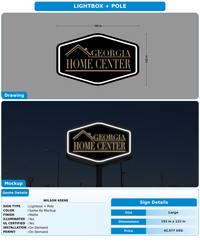 CUSTOM MOCKUP SIGN FOR Wilson Keene