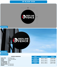 CUSTOM MOCKUP SIGN FOR Korbyn Anderson