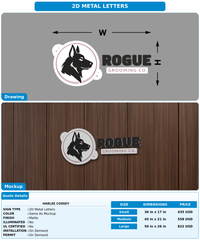 CUSTOM MOCKUP SIGN FOR Harlee Cossey