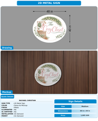 CUSTOM MOCKUP SIGN FOR Rachael Christian