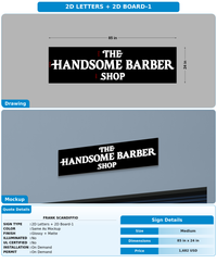 CUSTOM MOCKUP SIGN FOR Frank Scandiffio