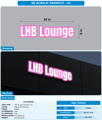 CUSTOM MOCKUP SIGN FOR Lisa Moore