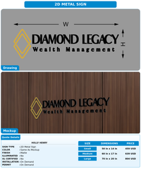 CUSTOM MOCKUP SIGN FOR Holly Henry