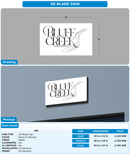 CUSTOM MOCKUP SIGN FOR ABS