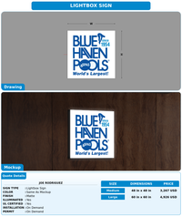 CUSTOM MOCKUP SIGN FOR Joe Rodriguez