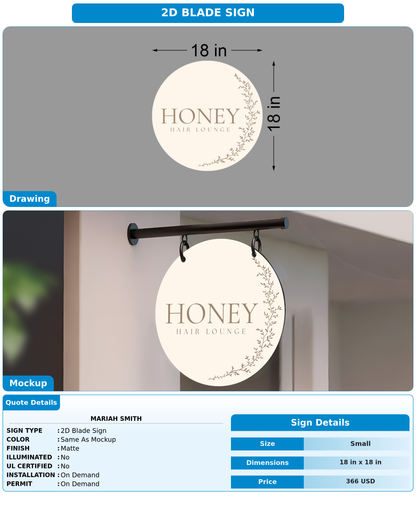 CUSTOM MOCKUP SIGN FOR Mariah Smith