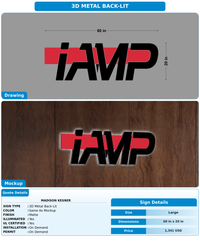 CUSTOM MOCKUP SIGN FOR Madison Kesner