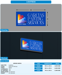 CUSTOM MOCKUP SIGN FOR Adrian Garcia