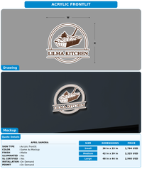 CUSTOM MOCKUP SIGN FOR April Samora