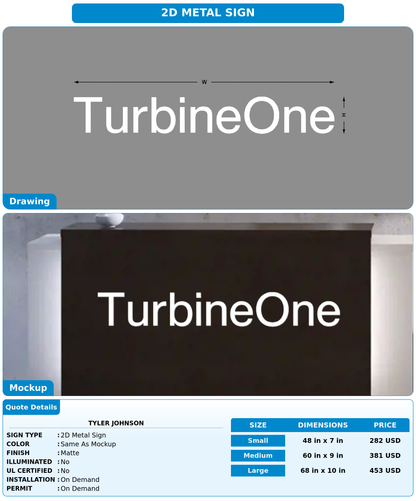 CUSTOM MOCKUP SIGN FOR Tyler Johnson